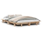 vidaXL Grenenhouten Bedframe (140x200cm) - 41% Korting!