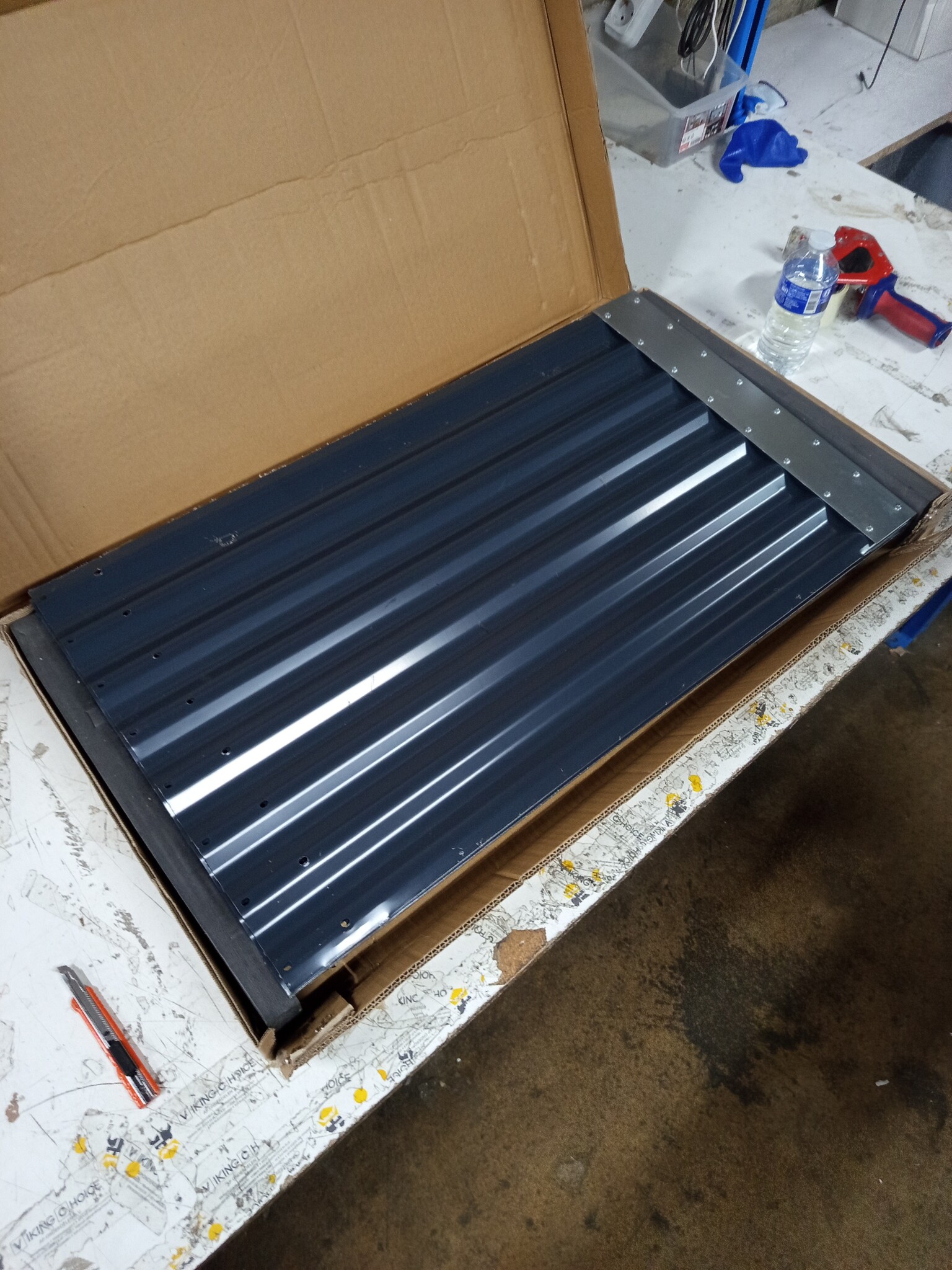 vidaXL Haardhoutopslag 80x45x120cm Antraciet - 67% Korting!