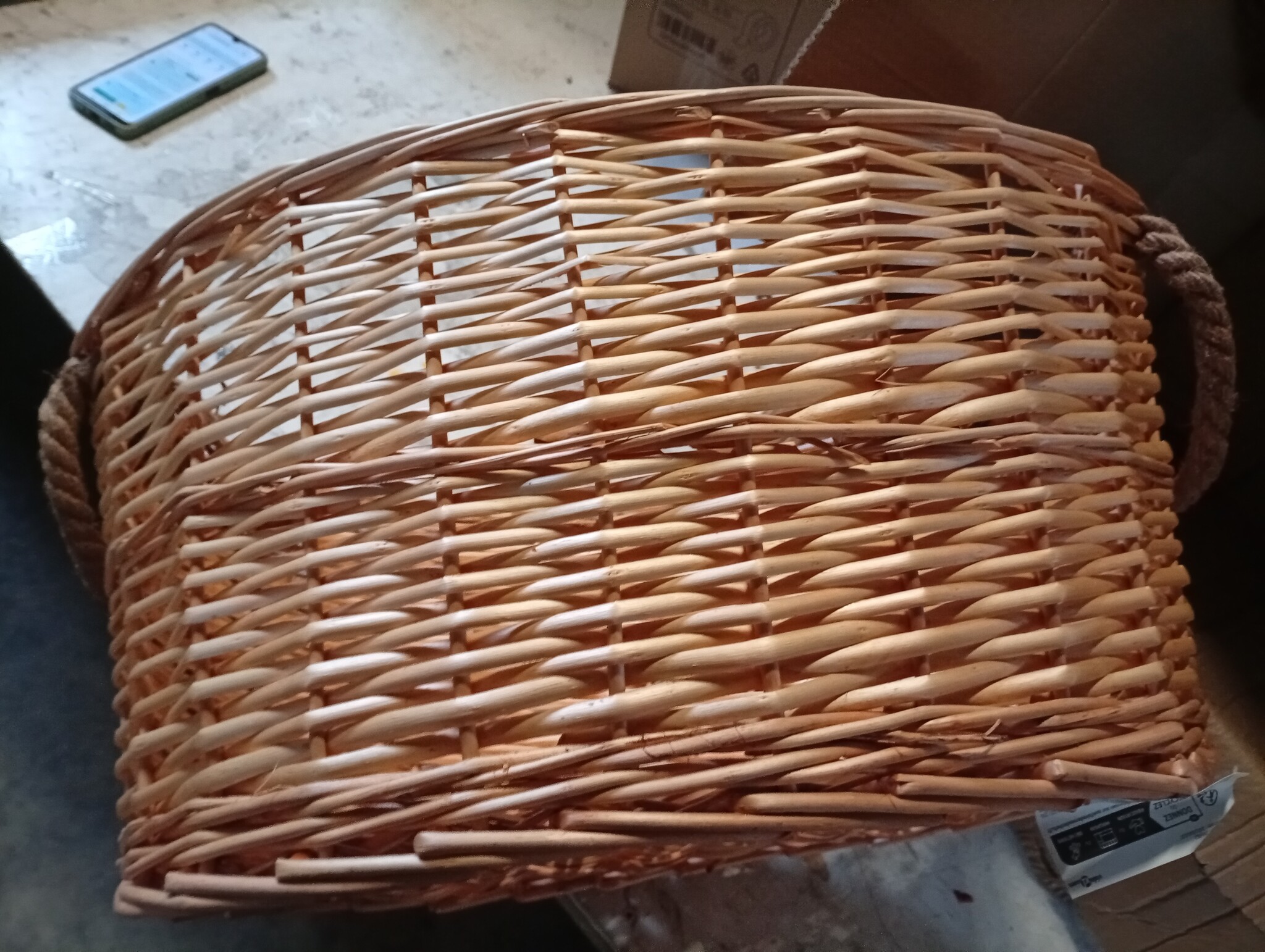 vidaXL Houtmand 56x40x28 cm - 64% Korting!