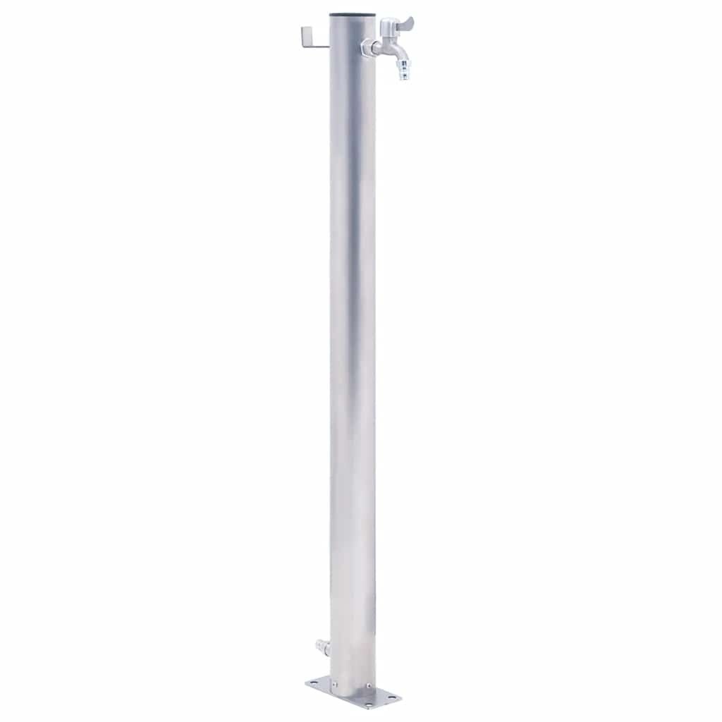 vidaXL Waterzuil Rond 60 cm RVS - 73% Korting!