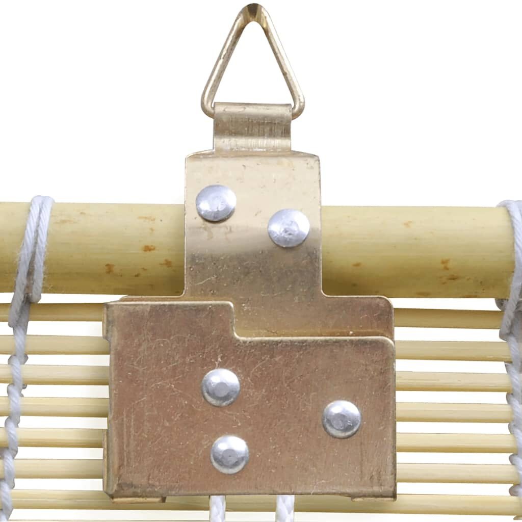 vidaXL Bamboe Rolgordijn 100x160cm Natuurlijk | 47% Korting!