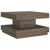vidaXL Salontafel MDF Grijs (60x60x35 cm) - 71% Korting!
