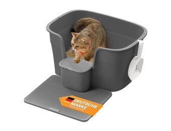 Kattenbak Extra Groot Grijs 75cm - 41% Korting