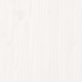 vidaXL Ligstoel Grenenhout Wit - 53% Korting