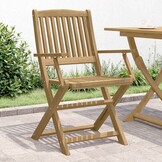 vidaXL Tuinstoelen 2 st. Massief Acaciahout | 53% Korting