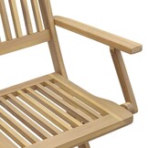 vidaXL Tuinstoelen 2 st. Massief Acaciahout | 53% Korting