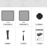 SONGMICS Dierenren | Hamsterkooi | 42% Korting