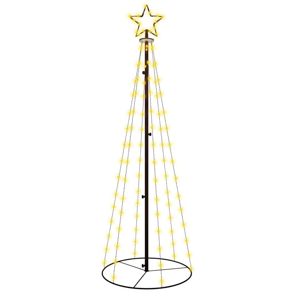 vidaXL Kegelkerstboom 108 LED's 70x180 cm - 64% Korting!