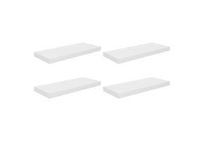 vidaXL Zwevende Wandschappen (4 st.) - 35% Korting!