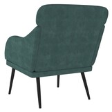 vidaXL Fauteuil fluweel donkergroen | 60% Korting