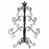 vidaXL Metalen Kerstboom Zwart 60cm - 55% Korting!