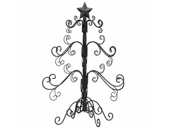 vidaXL Metalen Kerstboom Zwart 60cm - 55% Korting!