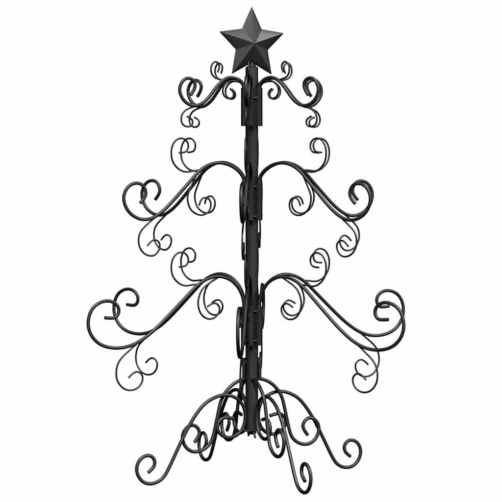 vidaXL Metalen Kerstboom Zwart 60cm - 55% Korting!