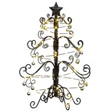 vidaXL Metalen Kerstboom Zwart 60cm - 55% Korting!