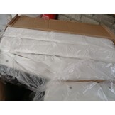 vidaXL Fauteuil Kubus Kunstleer Wit - 60% Korting