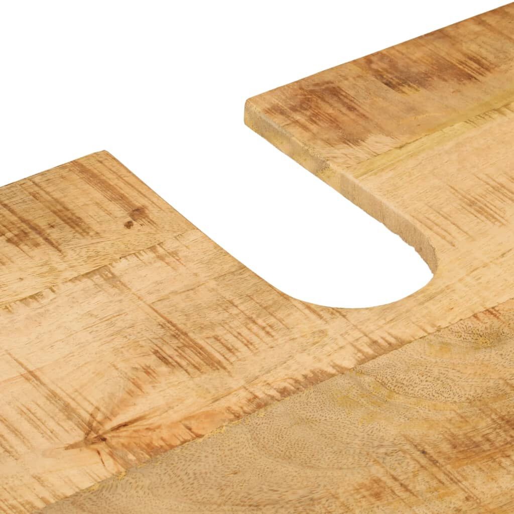 vidaXL Wastafelkast Massief Mangohout & IJzer - 55x35x60 cm - 35% Korting