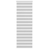 vidaXL Zebra Rolgordijn Lichtgrijs (80x200cm) - 35% Korting!