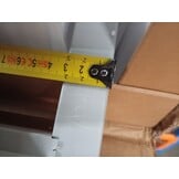 vidaXL Roldeurkast 90x40x90 cm Staal Grijs - Nu 65% Korting!