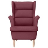 VidaXL Fauteuil Wijnrood - 57% Korting - Comfortabel en Duurzaam