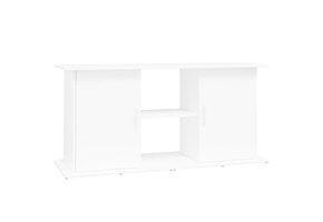 vidaXL Aquariumstandaard Wit - Bewerkt Hout (121x41x58 cm) | -35%