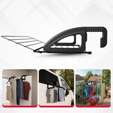 Tomado Bries Hangend Droogrek Zwart - 6m drooglengte - 57% Korting!