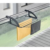 Tomado Bries Hangend Droogrek Zwart - 6m drooglengte - 57% Korting!