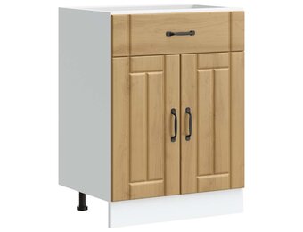 vidaXL Keuken onderkast Lucca | Bewerkte Hout | Artisanaal Eiken | -35%