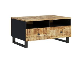 vidaXL Salontafel 80x54x40 cm - Massief Mangohout (35% Korting)