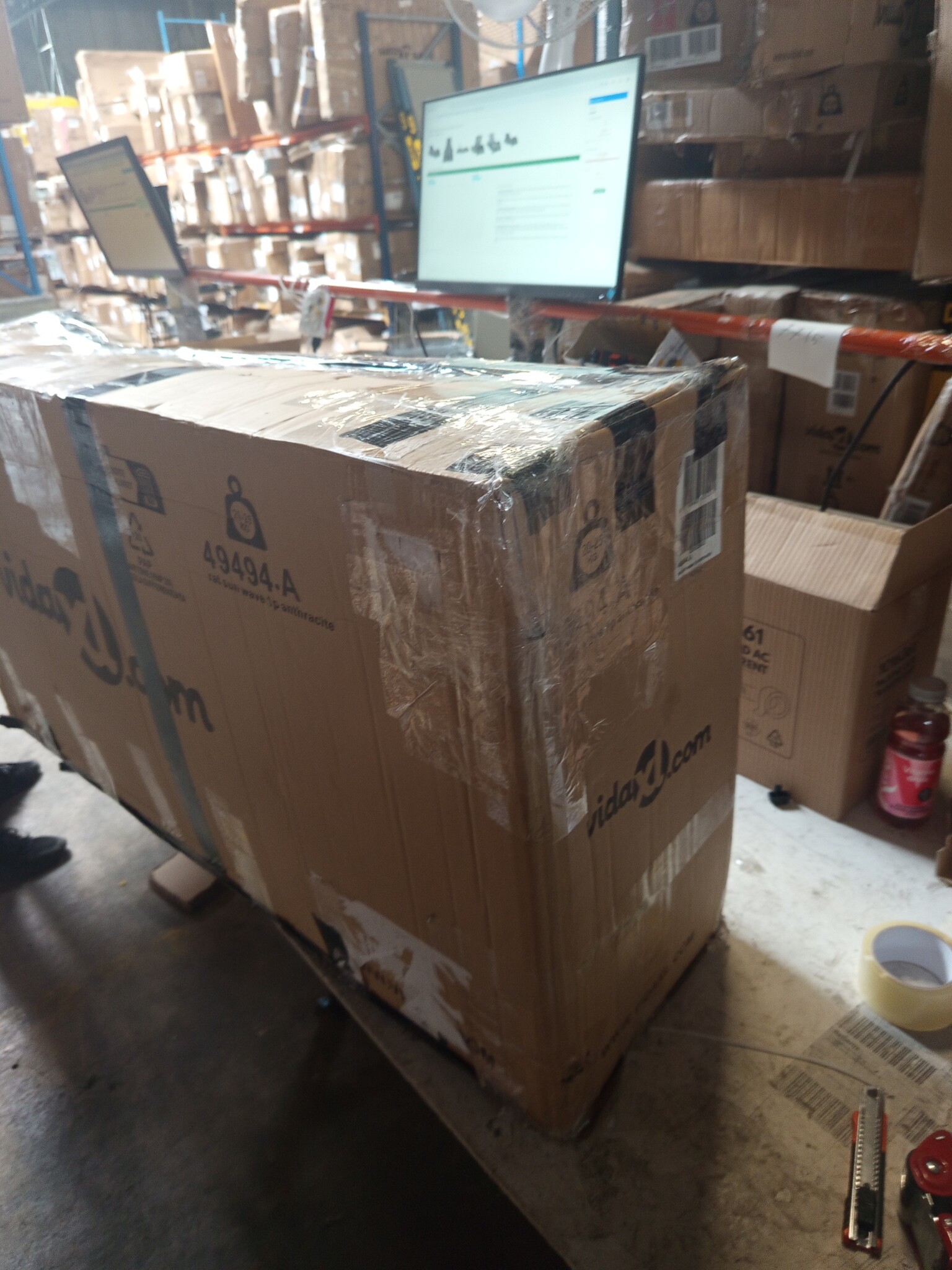 vidaXL Ligbed Poly Rattan Antraciet | 70% Korting