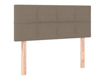 vidaXL Hoofdbord Taupe 80x5x78/88 cm - 55% Korting!