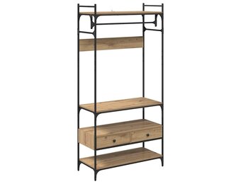 vidaXL Kledingkast Artisanaal Eiken - 35% Korting!