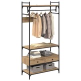 vidaXL Kledingkast Artisanaal Eiken - 35% Korting!