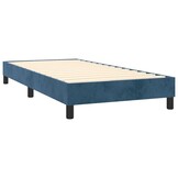 VidaXL Bedframe Donkerblauw Fluweel (100x200cm) - 55% Korting