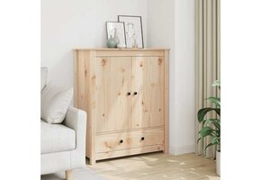 vidaXL Hoge Kast Grenenhout 83x41,5x100 cm - 55% Korting!