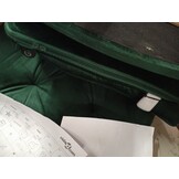 vidaXL Draaibare Kantoorstoel Fluweel Donkergroen - 55% Korting