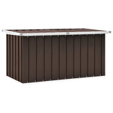 vidaXL Tuinbox 129x67x65 cm Bruin - 35% Korting!