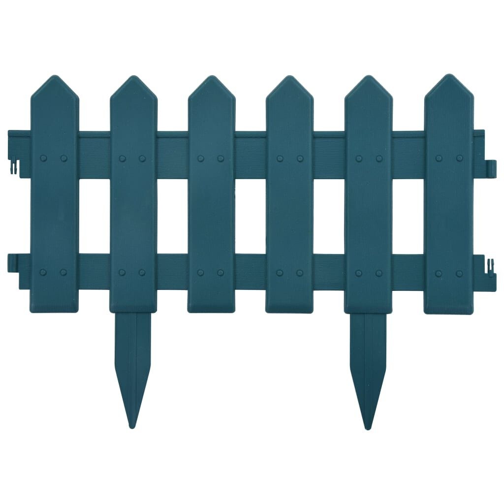 vidaXL Gazonranden 25 st 10m PP Groen - 42% Korting!