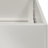 vidaXL Plantenbak Roestvrij Staal 120x80x80 cm - 53% Korting!