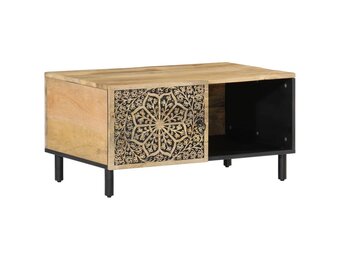 VidaXL Salontafel Massief Mangohout 80x50x40 cm - 53% Korting