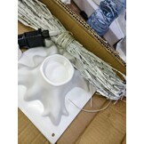 Kunstboom Berk 150cm met 120 LEDS (Wit) - 67% Korting