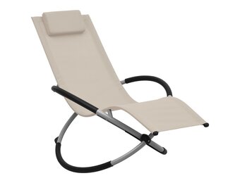 vidaXL Kinderligbed - Staal Crème | 49% Korting!