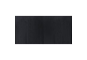 vidaXL Bamboe Vloerkleed 100x200 cm Zwart - 55% Korting