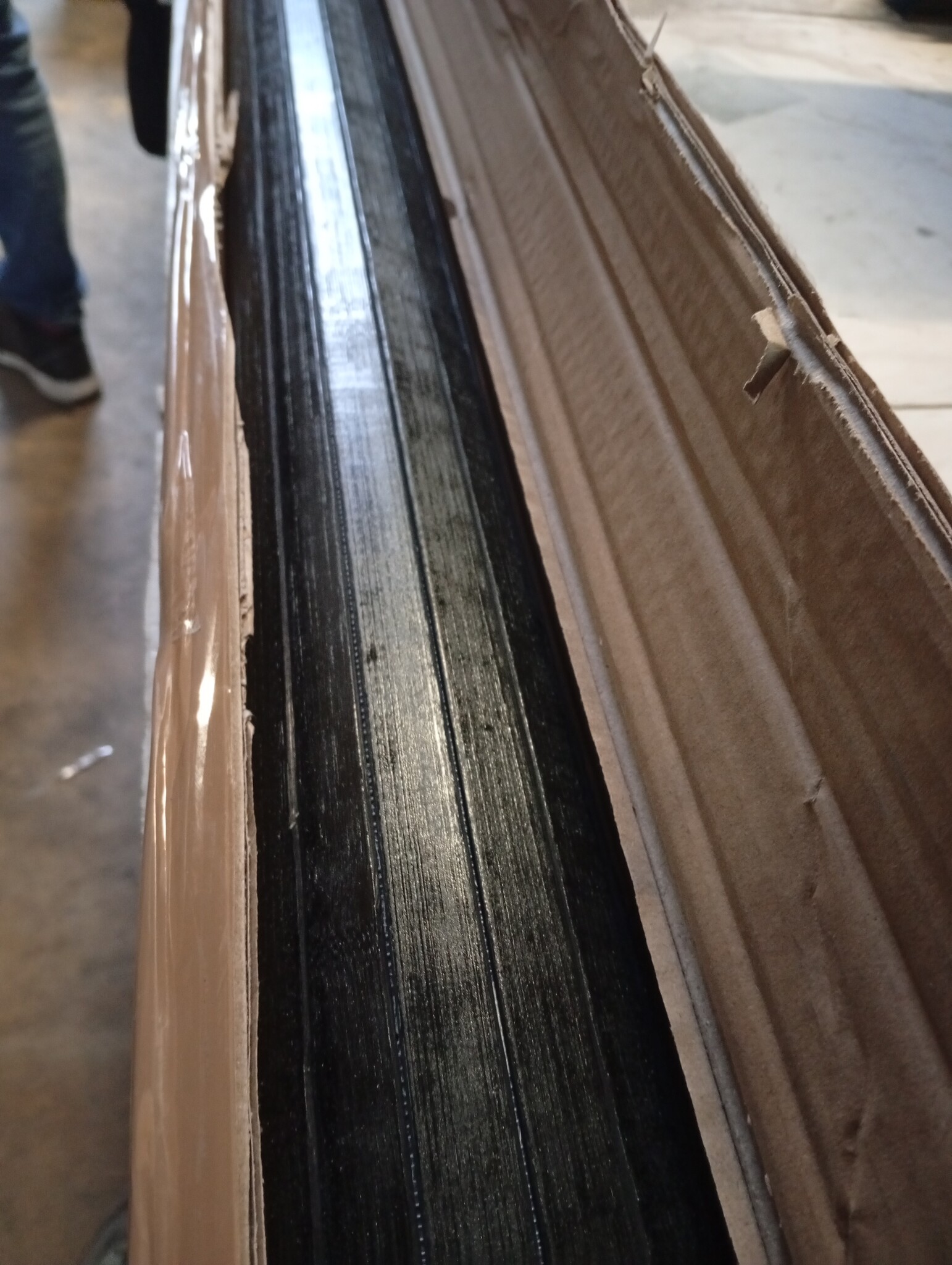 vidaXL Bamboe Vloerkleed 100x200 cm Zwart - 55% Korting