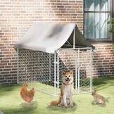 vidaXL Hondenkennel met Dak 200x100x150 cm | -35% Retourdeal