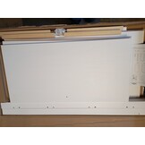 vidaXL Dressoir Grenenhout Wit - 70x35x80 cm | 55% Korting