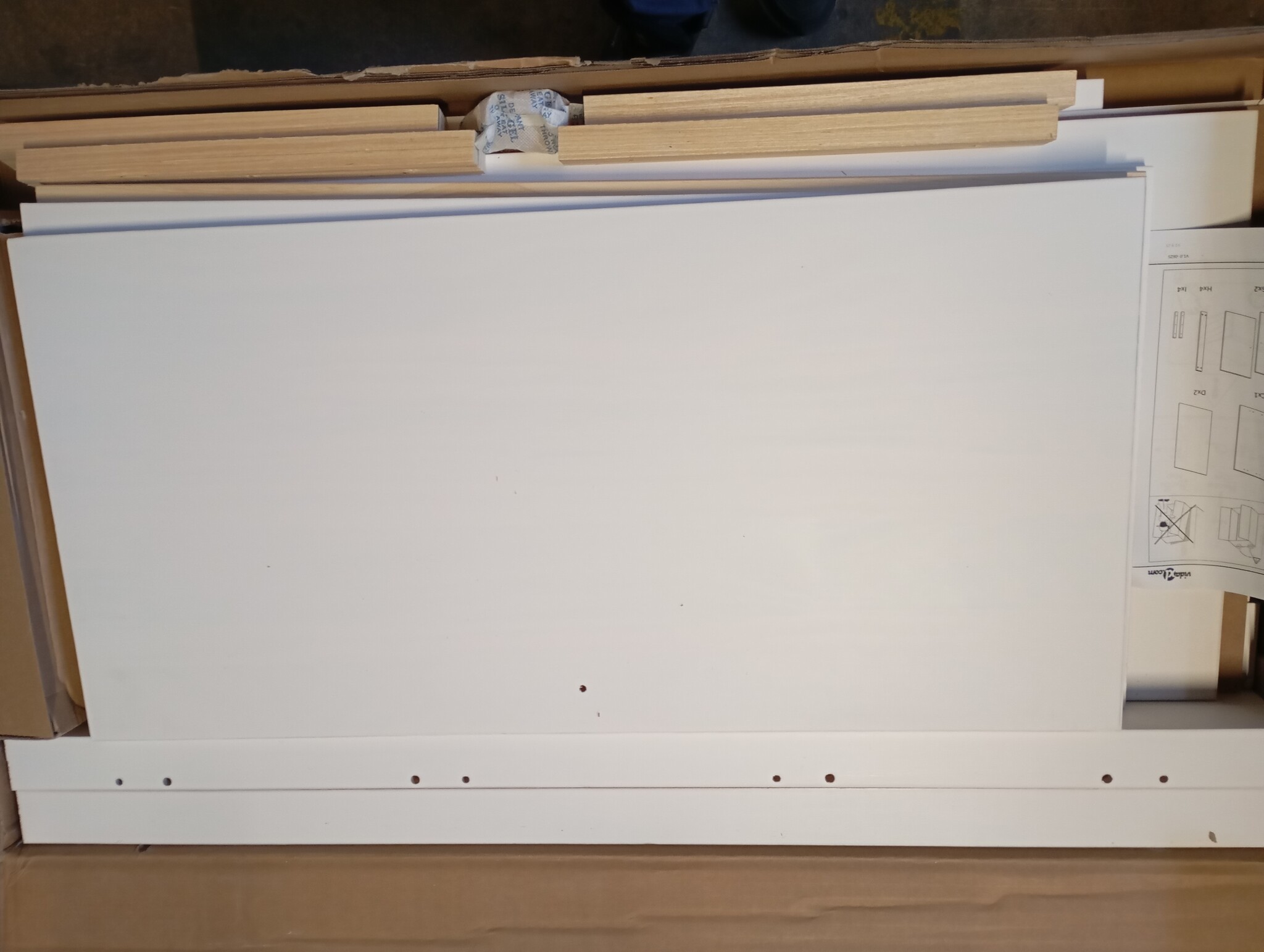 vidaXL Dressoir Grenenhout Wit - 70x35x80 cm | 55% Korting