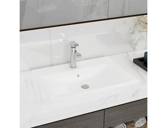 VidaXL Keramische Wastafel Matwit 60x46 cm | 35% Korting!