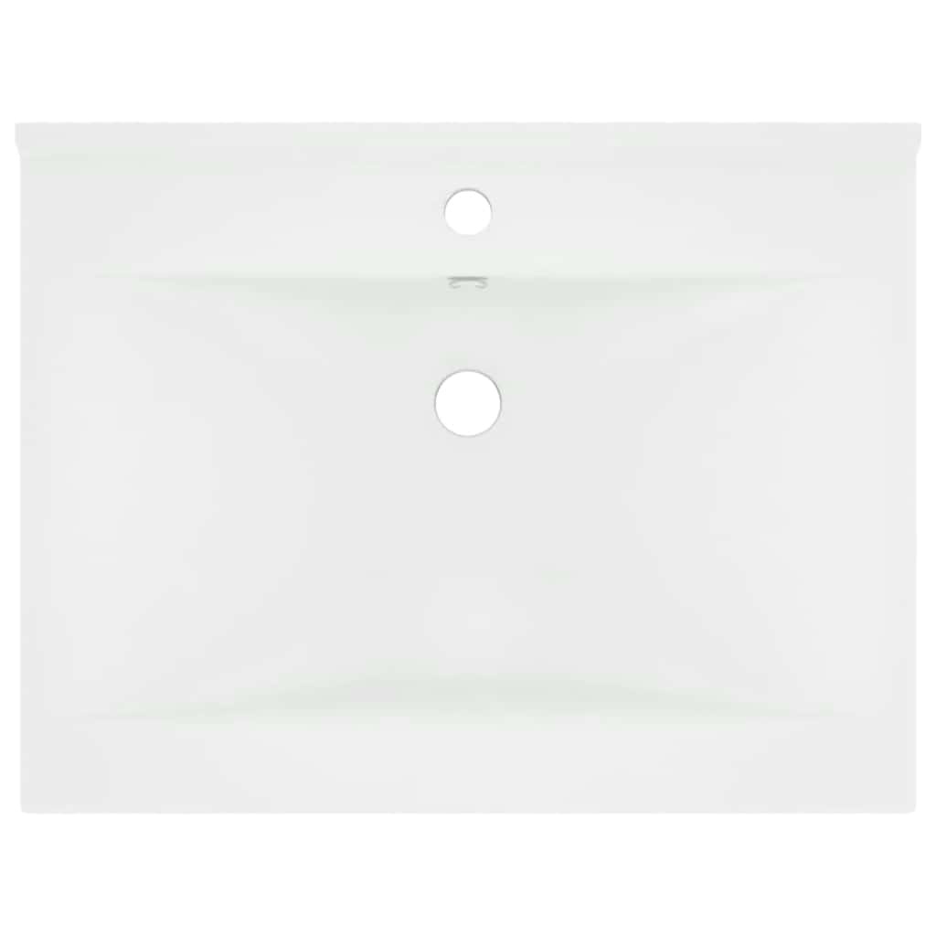 VidaXL Keramische Wastafel Matwit 60x46 cm | 35% Korting!