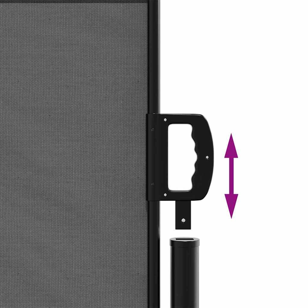 vidaXL Uittrekbaar Windscherm 140x500cm Antraciet - 67% Korting!