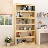 vidaXL Boekenkast / Kamerscherm (100x30x200 cm) Grenenhout - 41% Korting